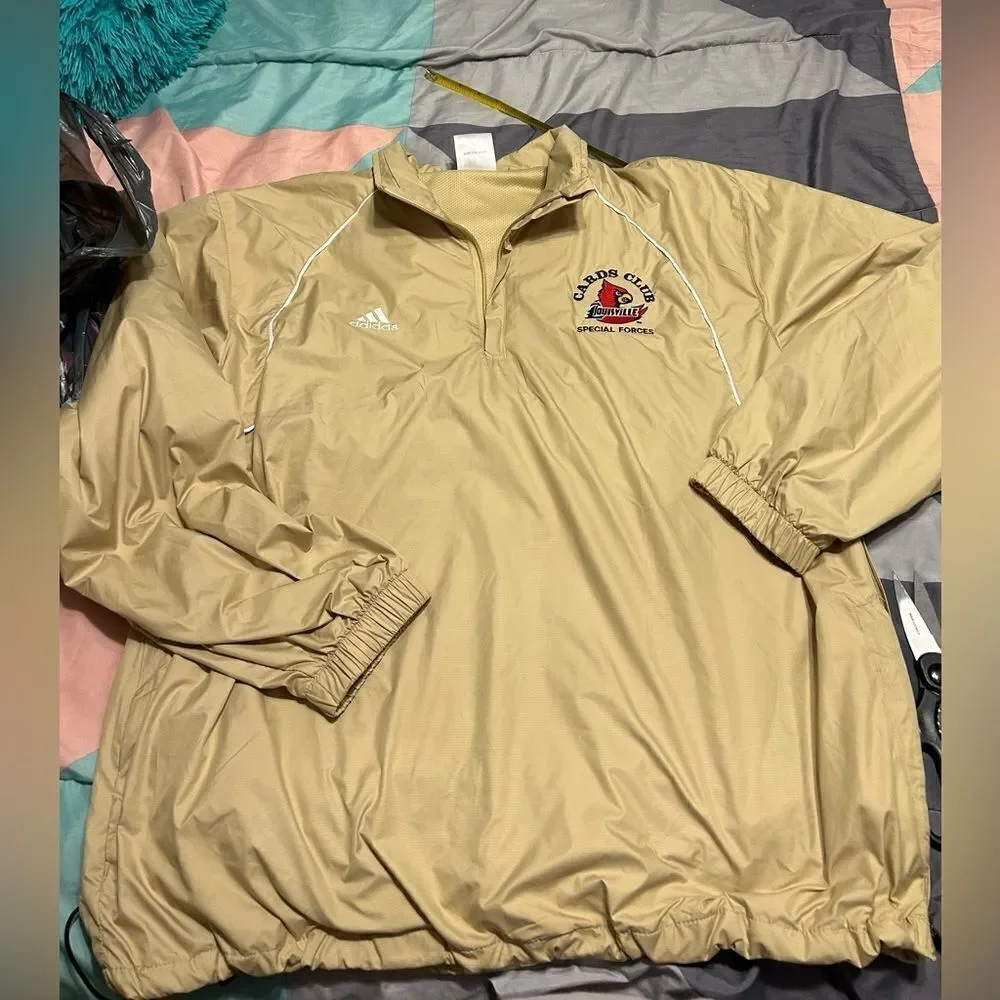 Adidas Louisville Cardinals Windbreaker Jacket